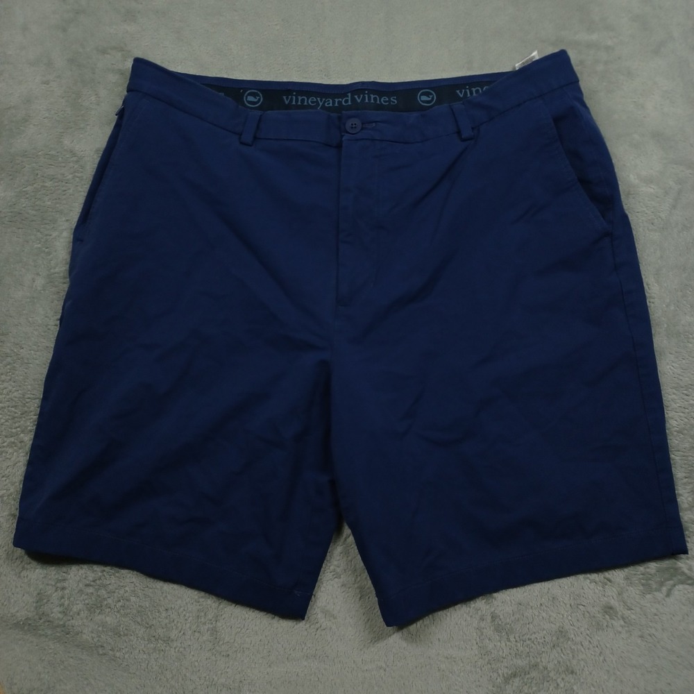 Vineyard Vines Shorts Mens 38 Blue On The Go Preppy Chino‎ Pockets Casual